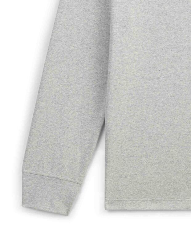 Kidur maille tesshirt manche longue made in france gris