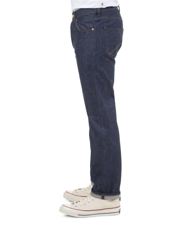 Kidur Gabriel le jeans fabriqué en france Porté coté coupe droite