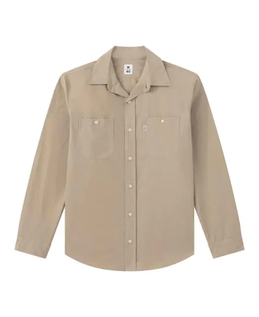 Work Shirt Mastic, chemise couleur sable